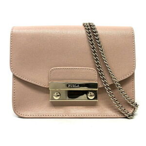 FULRA Metropolis Chain Shoulder Bag Pink
